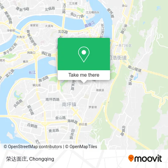 荣达面庄 map