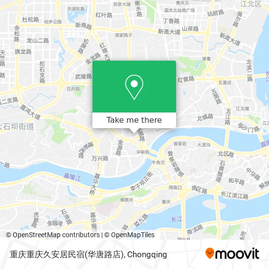 重庆重庆久安居民宿(华唐路店) map