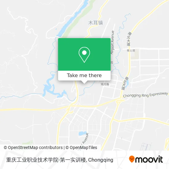 重庆工业职业技术学院-第一实训楼 map
