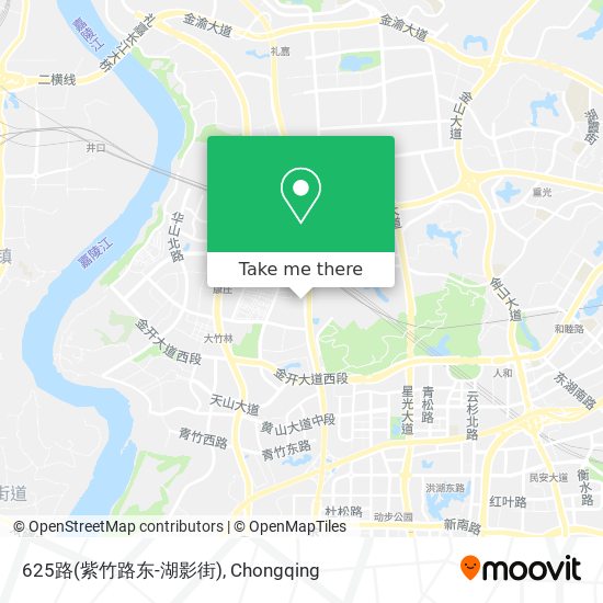 625路(紫竹路东-湖影街) map