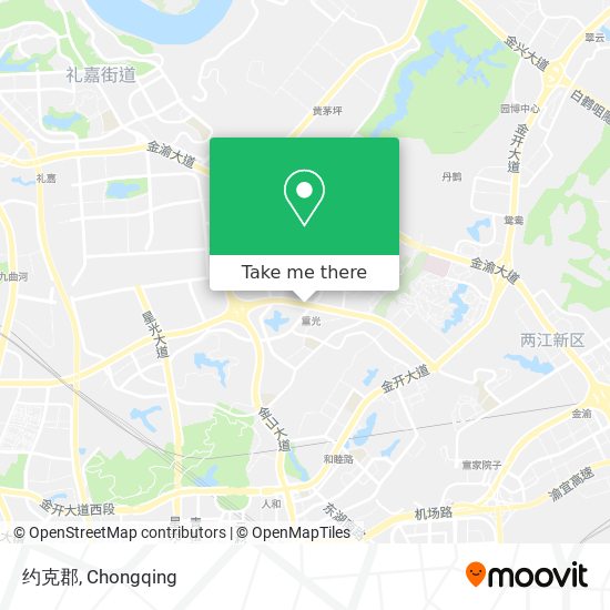 约克郡 map
