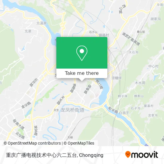 重庆广播电视技术中心六二五台 map