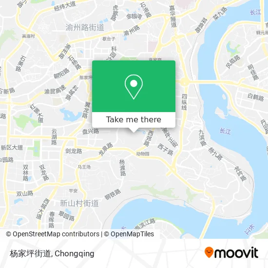 杨家坪街道 map
