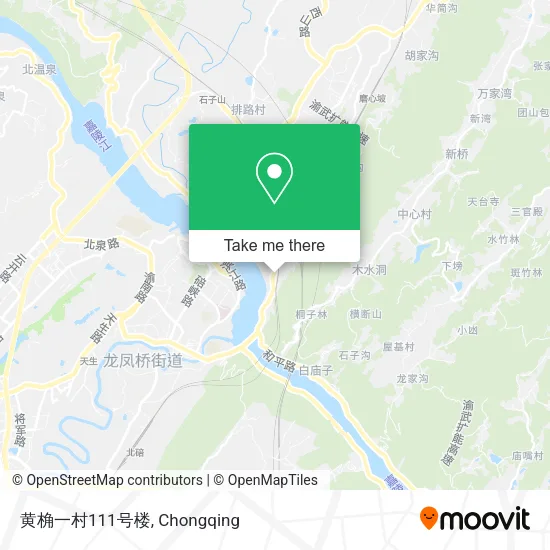 黄桷一村111号楼 map