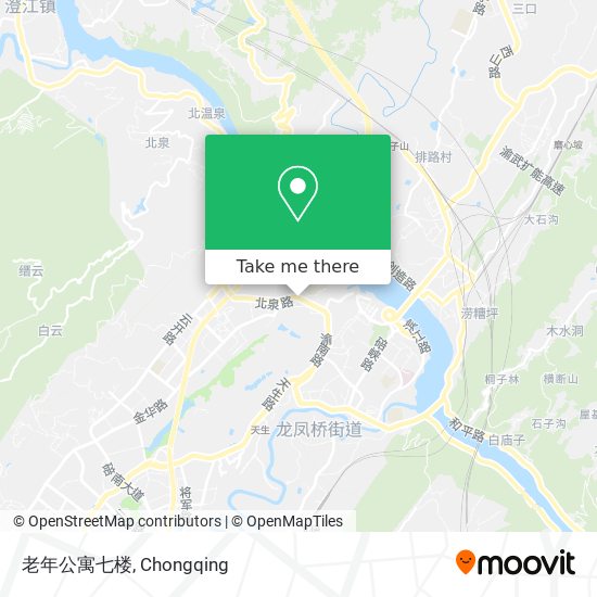 老年公寓七楼 map