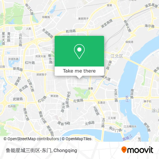 鲁能星城三街区-东门 map