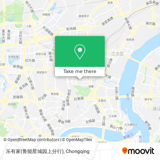 乐有家(鲁能星城园上分行) map
