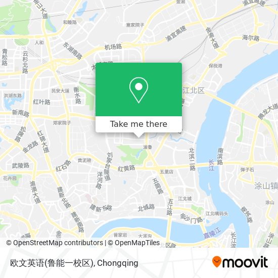 欧文英语(鲁能一校区) map