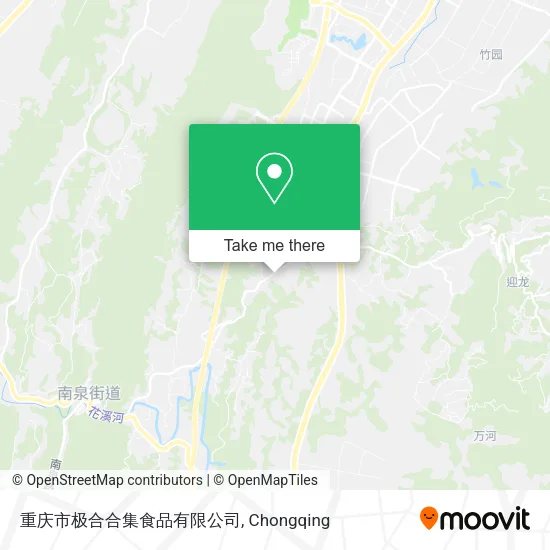 重庆市极合合集食品有限公司 map