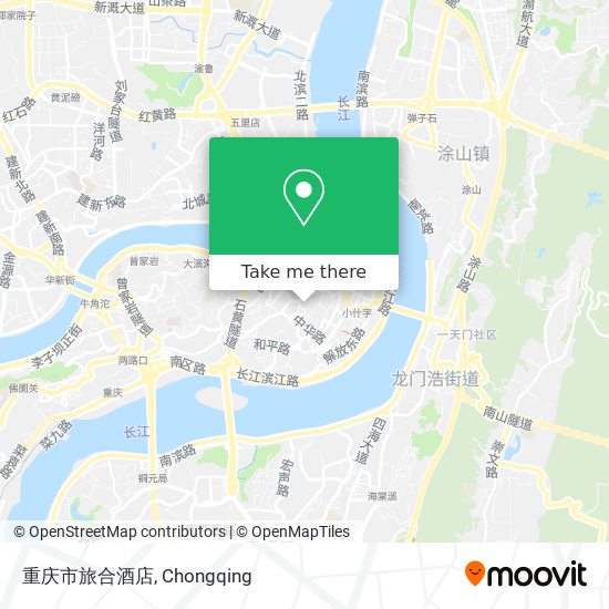 重庆市旅合酒店 map