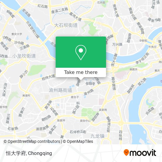 恒大学府 map