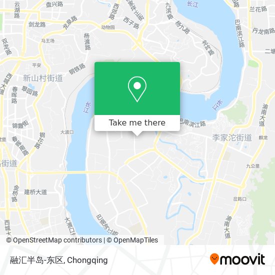 融汇半岛-东区 map
