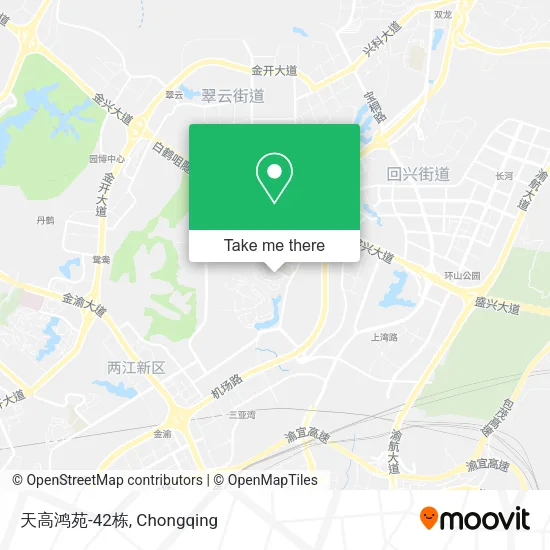 天高鸿苑-42栋 map