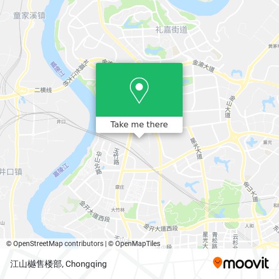 江山樾售楼部 map