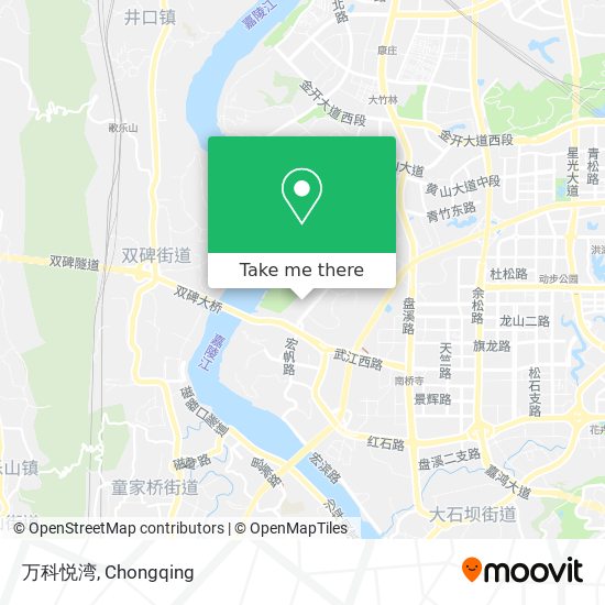 万科悦湾 map