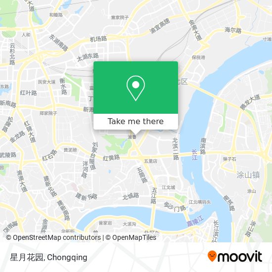 星月花园 map