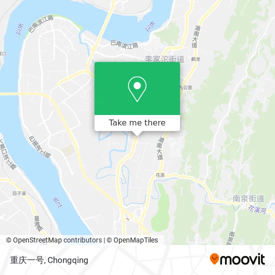 重庆一号 map