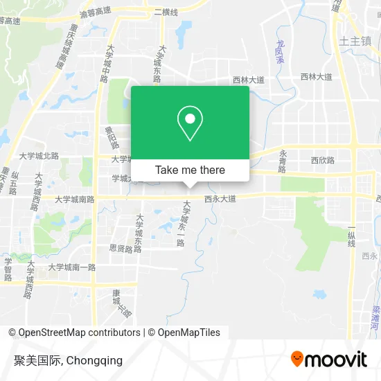 聚美国际 map