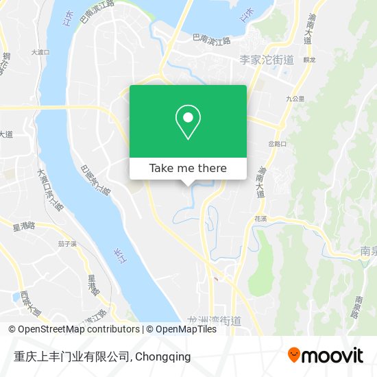 重庆上丰门业有限公司 map