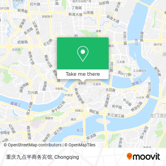 重庆九点半商务宾馆 map