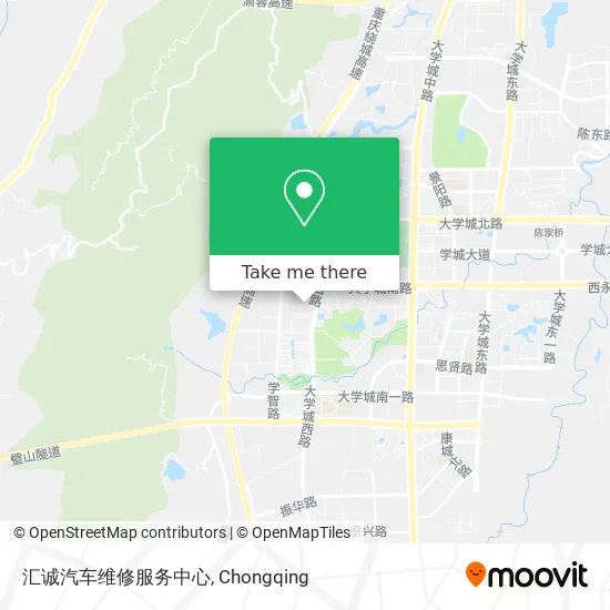 汇诚汽车维修服务中心 map