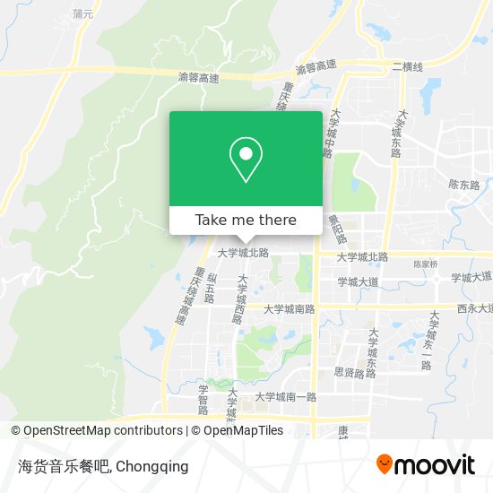 海货音乐餐吧 map