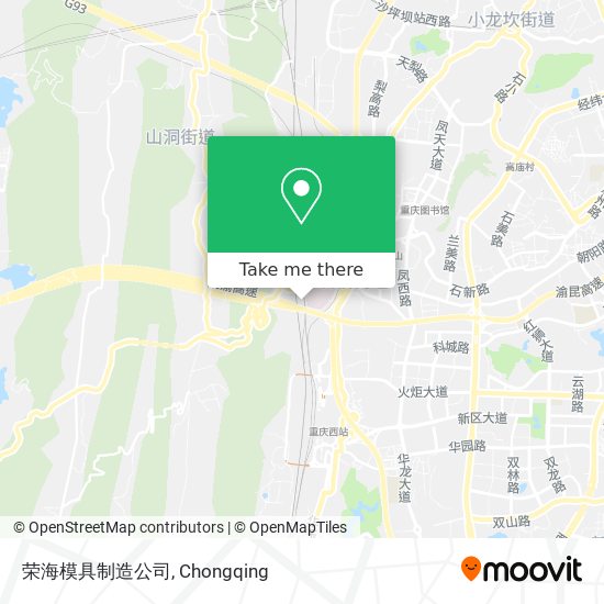 荣海模具制造公司 map