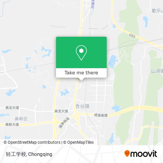 轻工学校 map