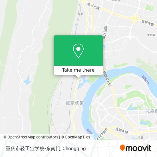 重庆市轻工业学校-东南门 map