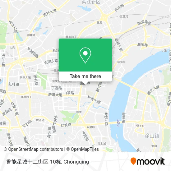 鲁能星城十二街区-10栋 map