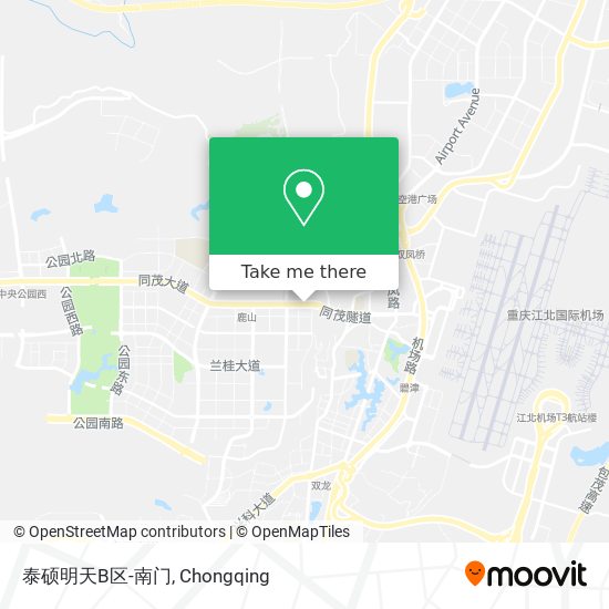 泰硕明天B区-南门 map