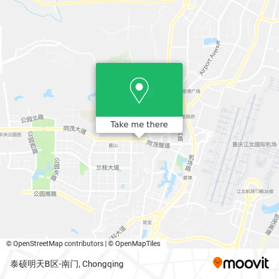 泰硕明天B区-南门 map