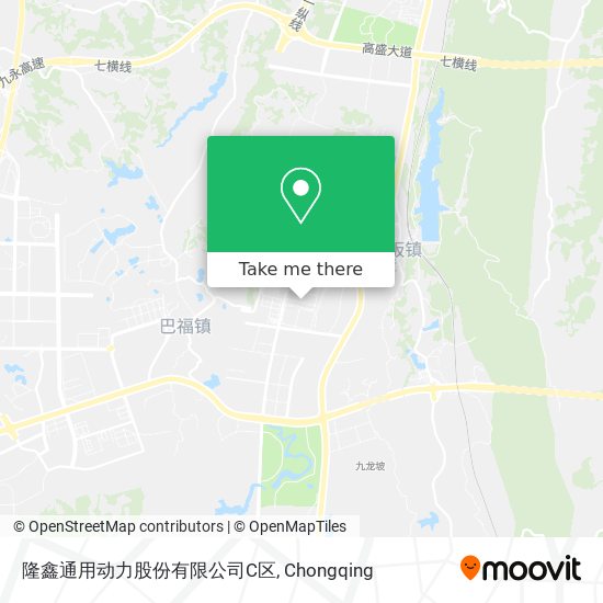 隆鑫通用动力股份有限公司C区 map
