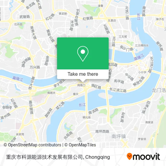 重庆市科源能源技术发展有限公司 map