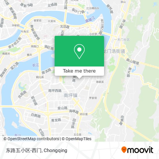 东路五小区-西门 map