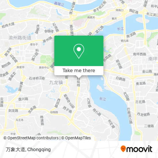 万象大道 map