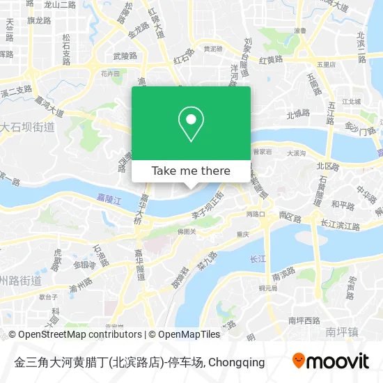 金三角大河黄腊丁(北滨路店)-停车场 map