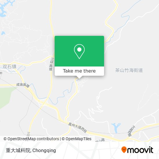 重大城科院 map