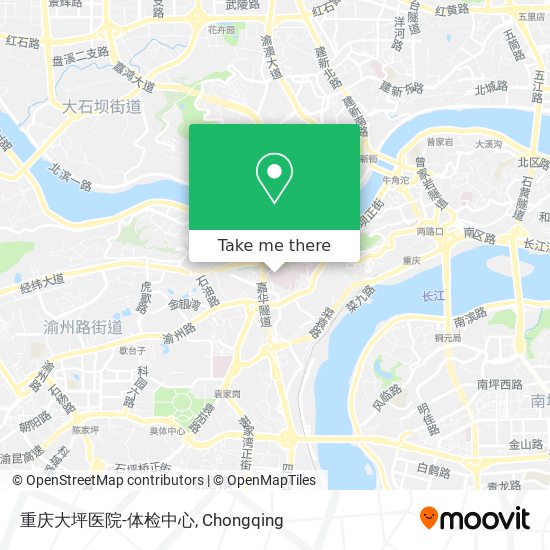 重庆大坪医院-体检中心 map
