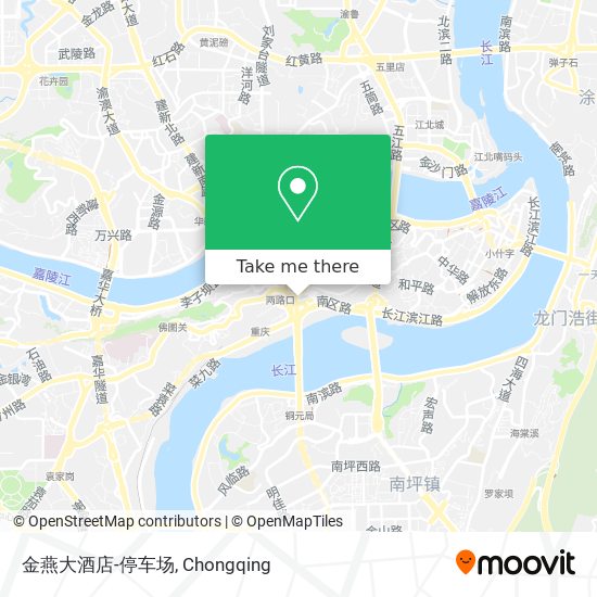 金燕大酒店-停车场 map