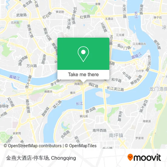 金燕大酒店-停车场 map