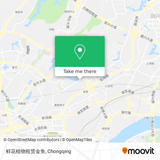 鲜花植物租赁金鱼 map