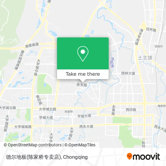 德尔地板(陈家桥专卖店) map