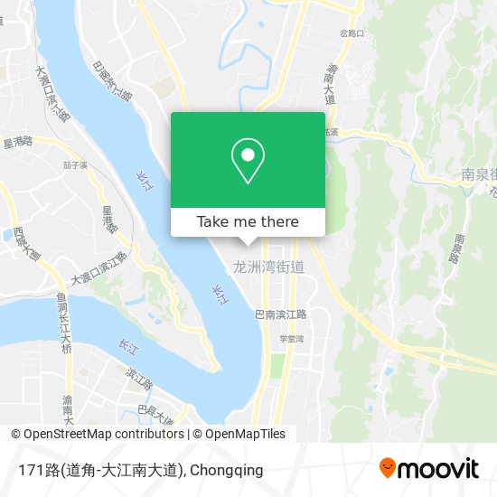 171路(道角-大江南大道) map