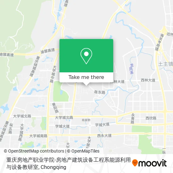 重庆房地产职业学院-房地产建筑设备工程系能源利用与设备教研室 map
