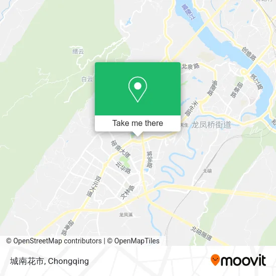 城南花市 map