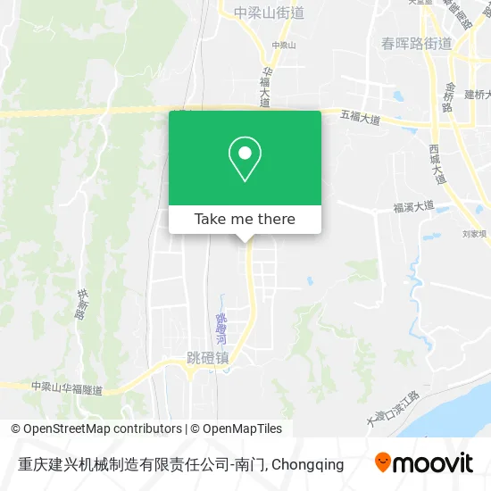 重庆建兴机械制造有限责任公司-南门 map