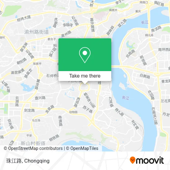 珠江路 map