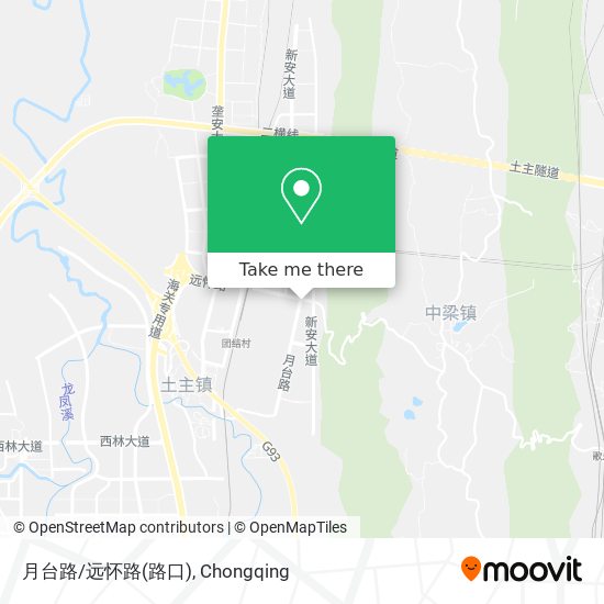 月台路/远怀路(路口) map