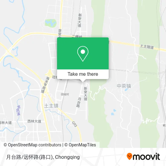 月台路/远怀路(路口) map